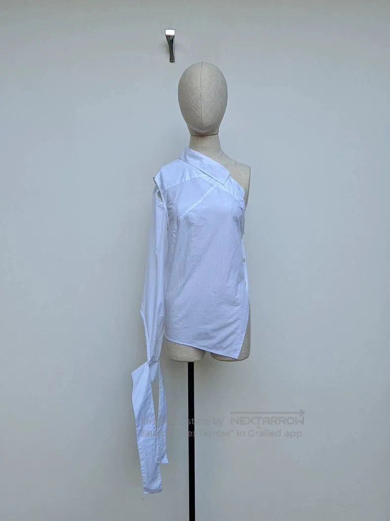 Ann Demeulemeester Ann Demeulemeester Deconstructed Shirt. Size US M / EU 48-50 / 2 - 2 Thumbnail