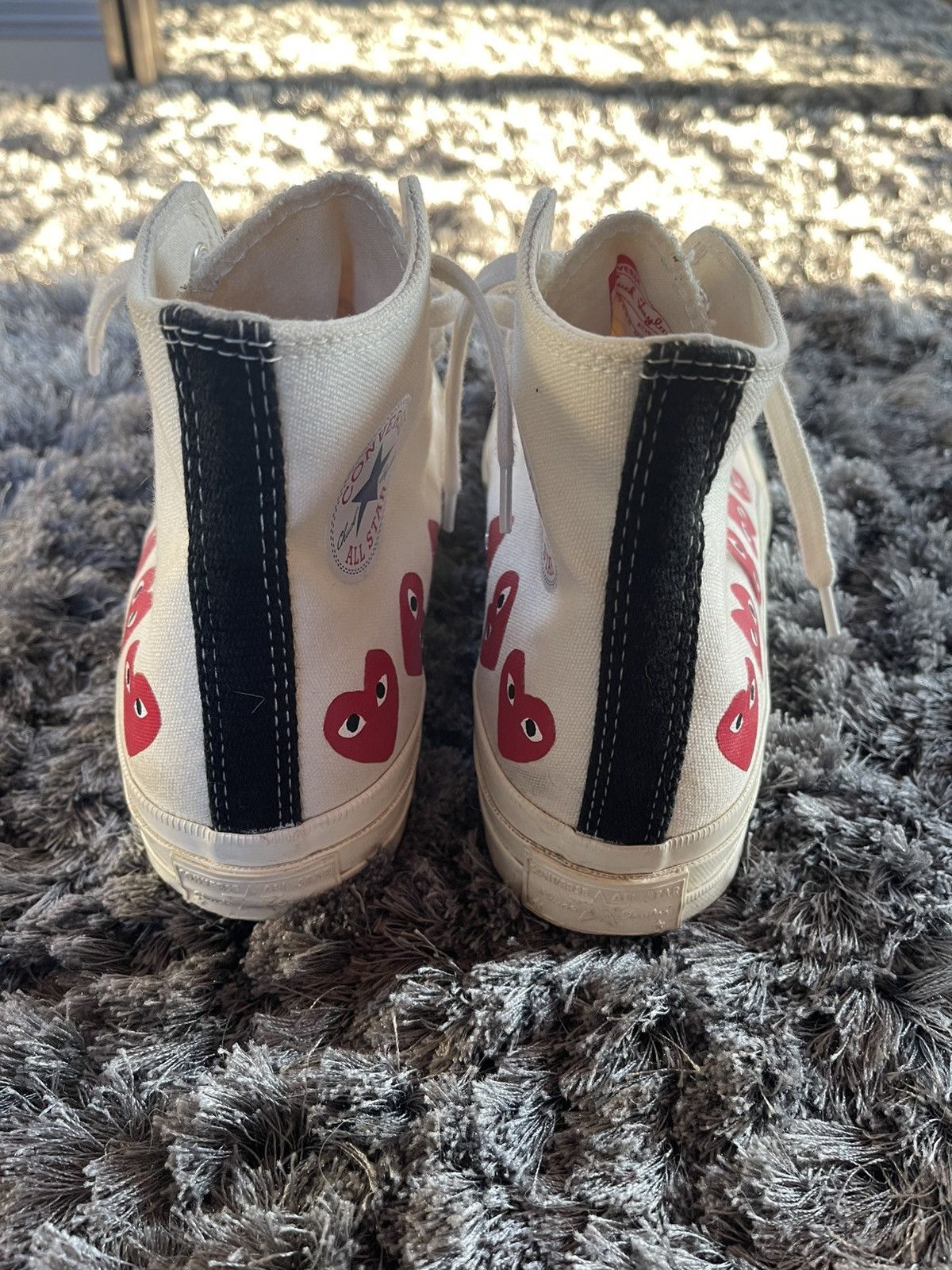 Converse × Vintage Vintage Original Converse Chuck Jaylor ALL STAR UK 9 White Size US 11.5 / IT 41.5 - 4 Thumbnail