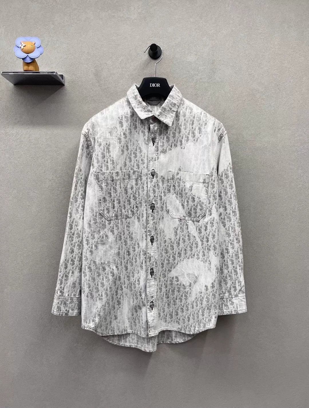 Dior Multi Pattern Long Sleeve Button Up Shirt Size US S / EU 44-46 / 1 - 1 Thumbnail