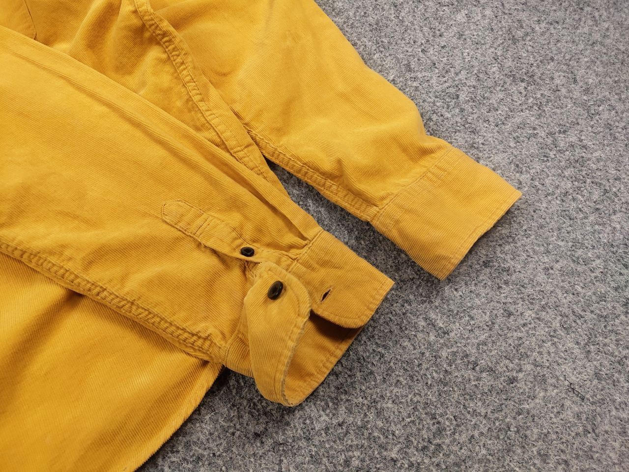 RAGEBLUE Vintage Rageblue Japan Design Corduroy Yellow Button Shirt Size US L / EU 52-54 / 3 - 9 Thumbnail