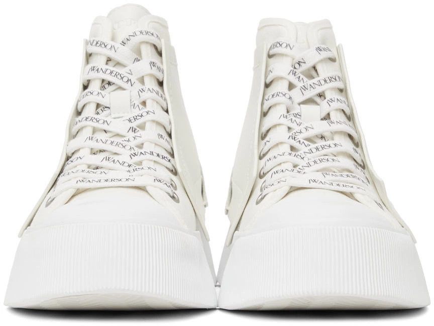 JW Anderson o1mle0325 High Trainer Sneakers in White Size US 6 / IT 36 - 2 Thumbnail