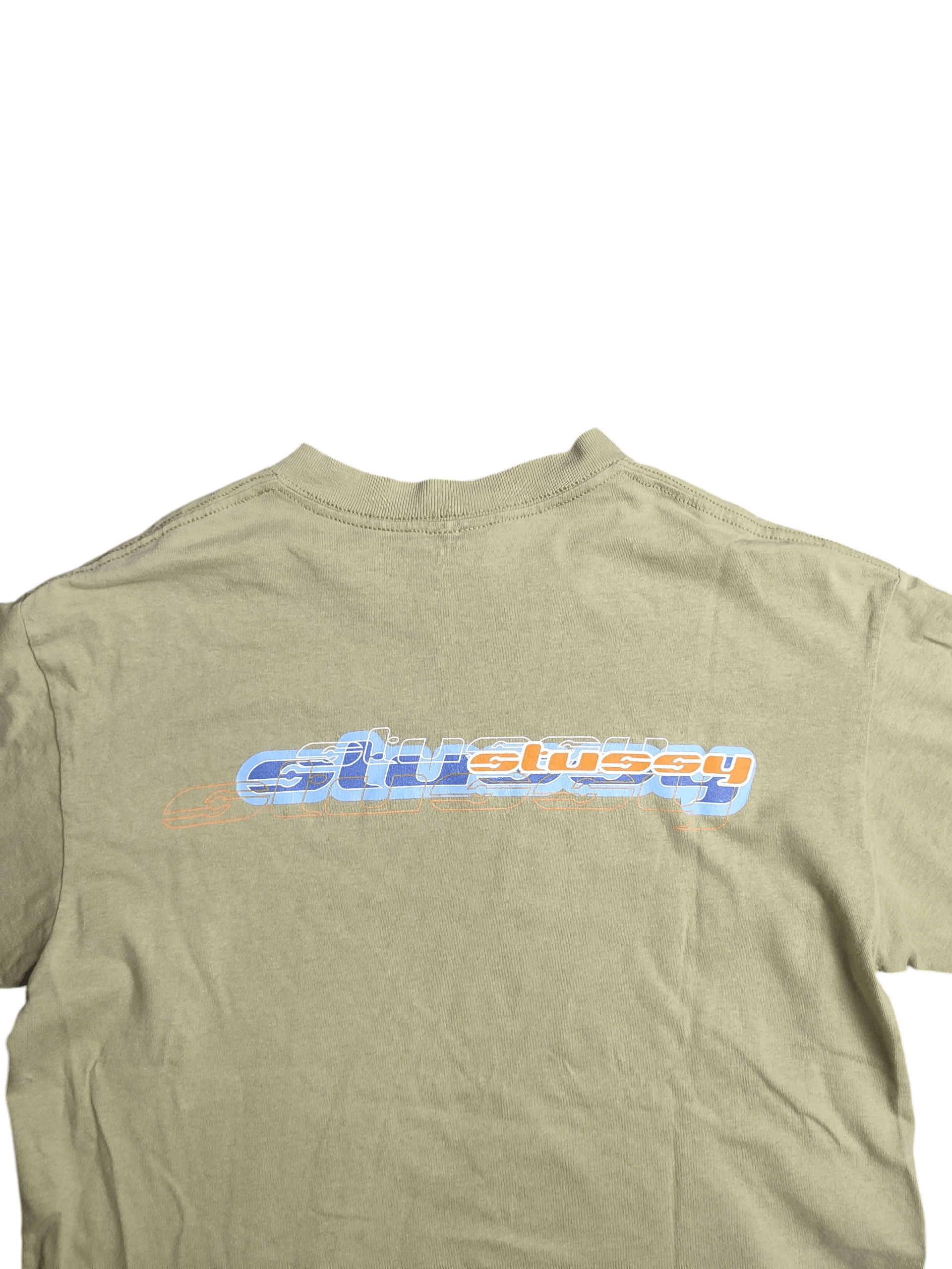 Stussy [DELETED] Stussy Spell Out 90s Vintage Tshirts Size US M / EU 48-50 / 2 - 5 Thumbnail