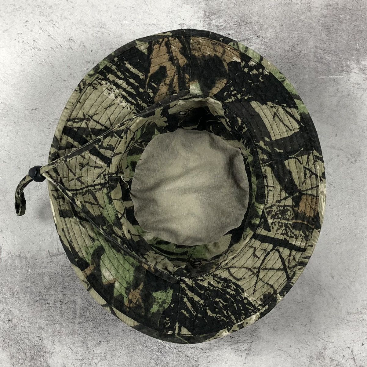 Realtree ⛰️Vintage Realtree Highlander Adventure Camo Bush Bucket Hat Size ONE SIZE - 9 Thumbnail