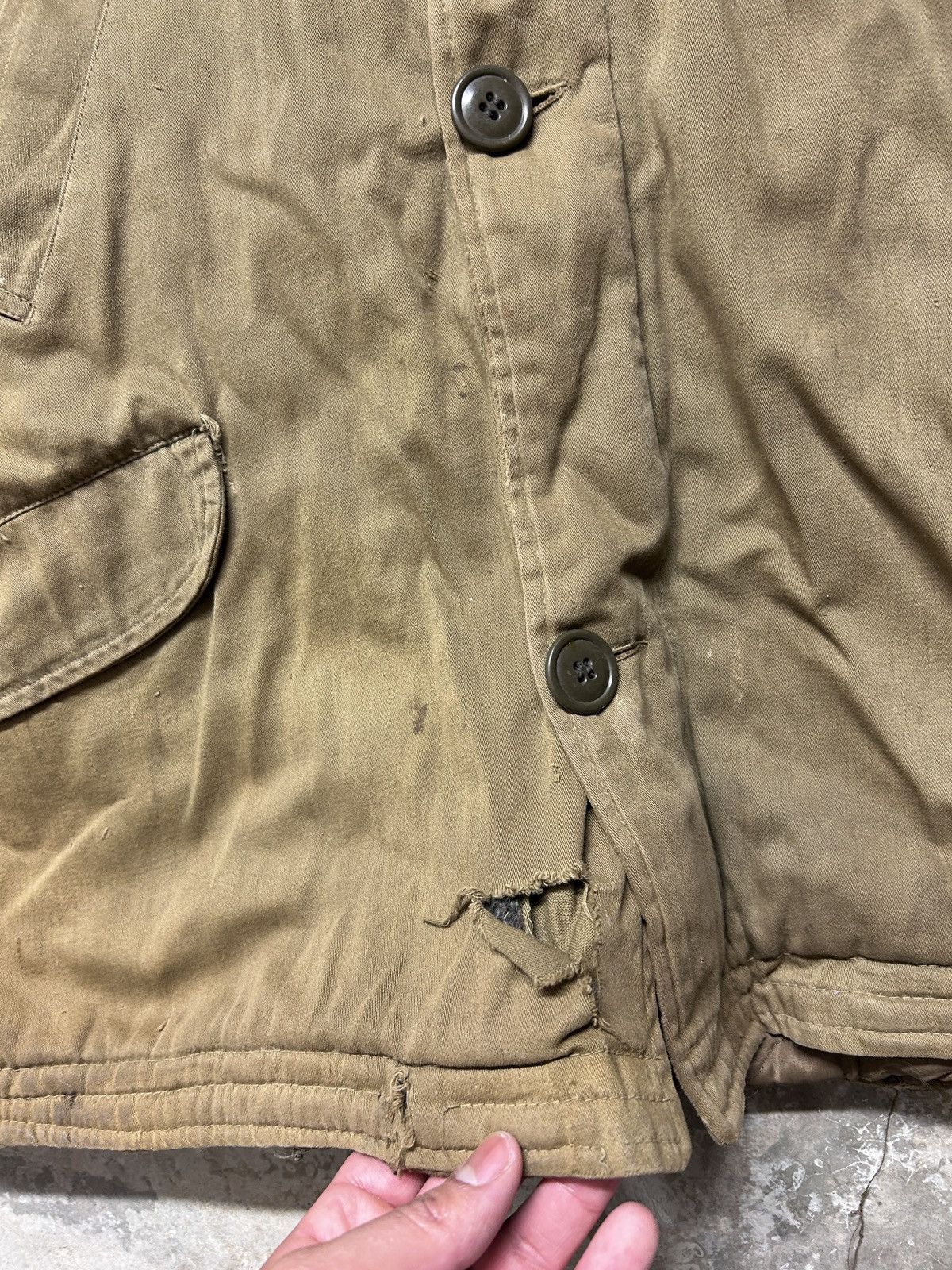 American Apparel Vintage 40’s 50’s B-9 Parka Military Flight Jacket Size US XXL / EU 58 / 5 - 4 Thumbnail
