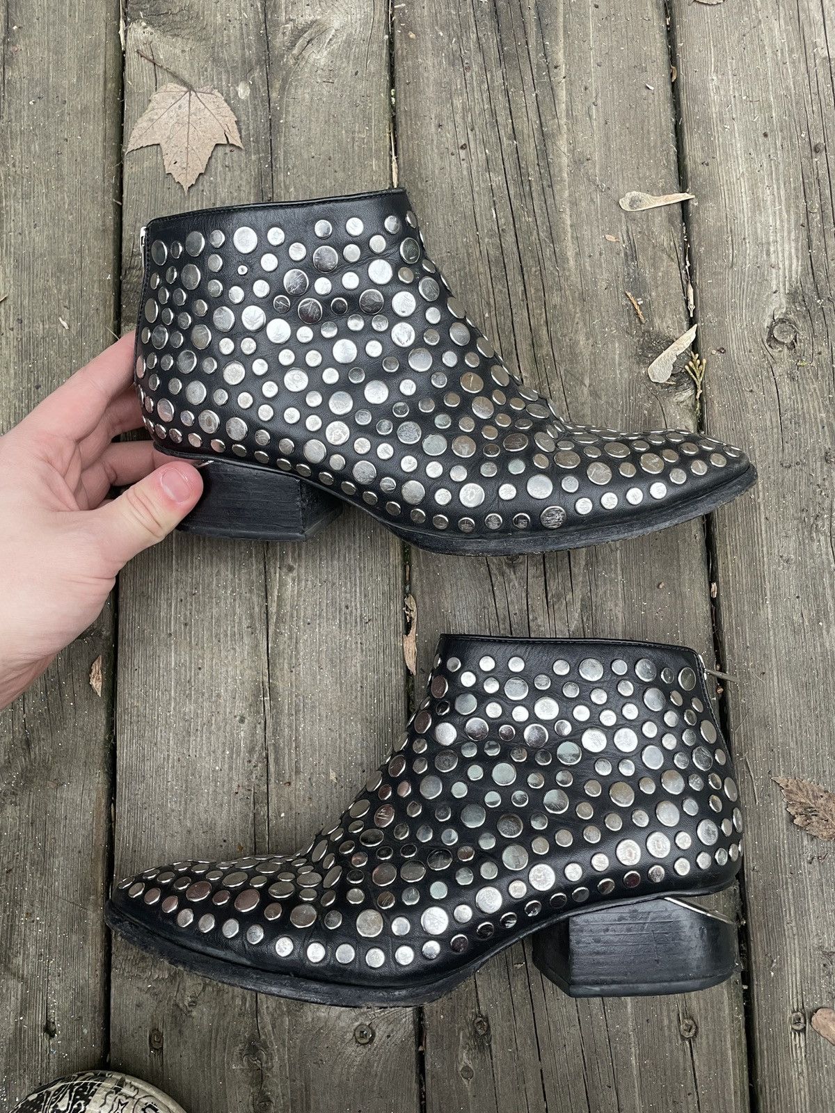 Alexander Wang Alexander Wang Studded Heel Boots size 37 Size US 7 / IT 37 - 1 Thumbnail