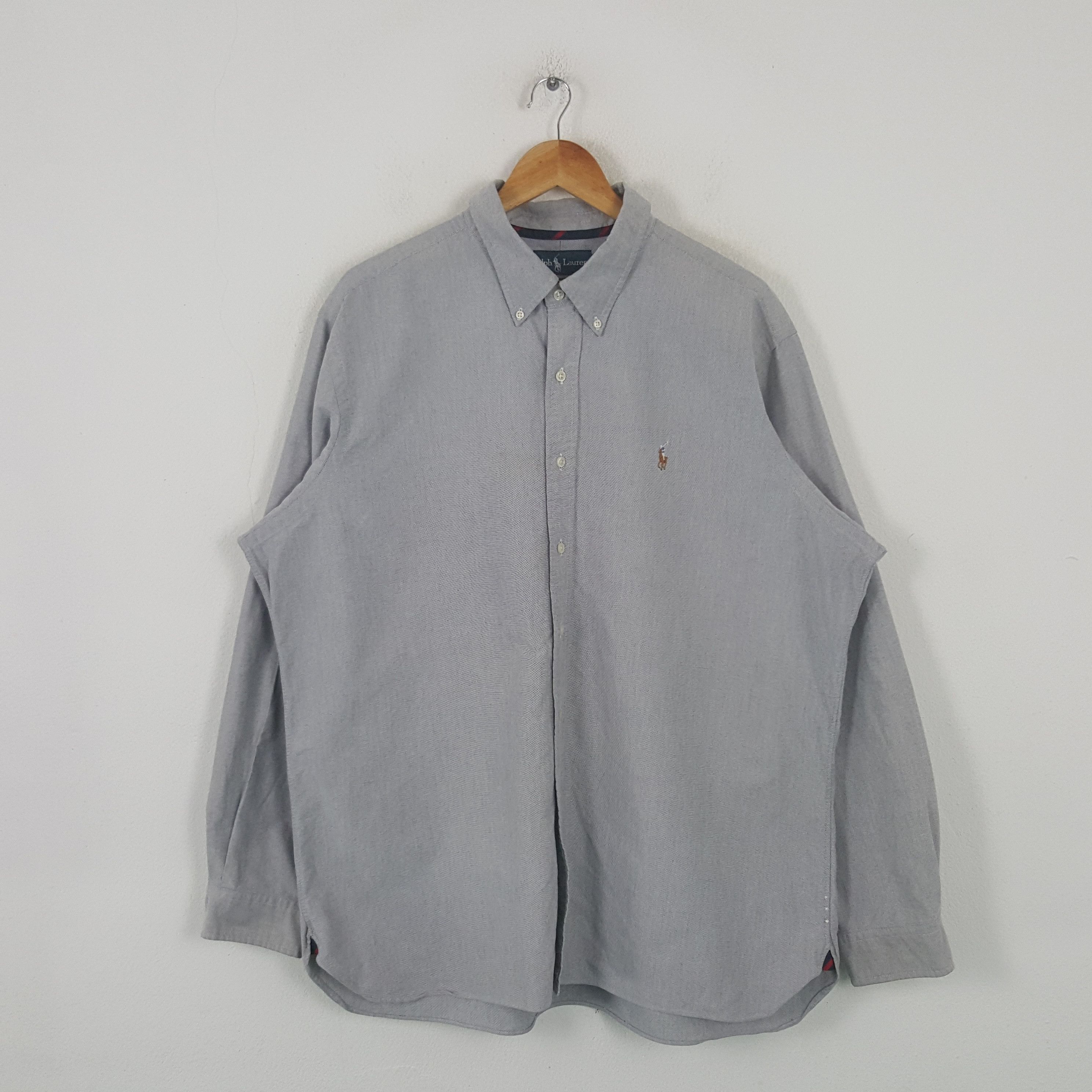 Ralph Lauren Vintage Ralph Lauren American Brand Denim Shirt RR7 Size US XXL / EU 58 / 5 - 1 Thumbnail