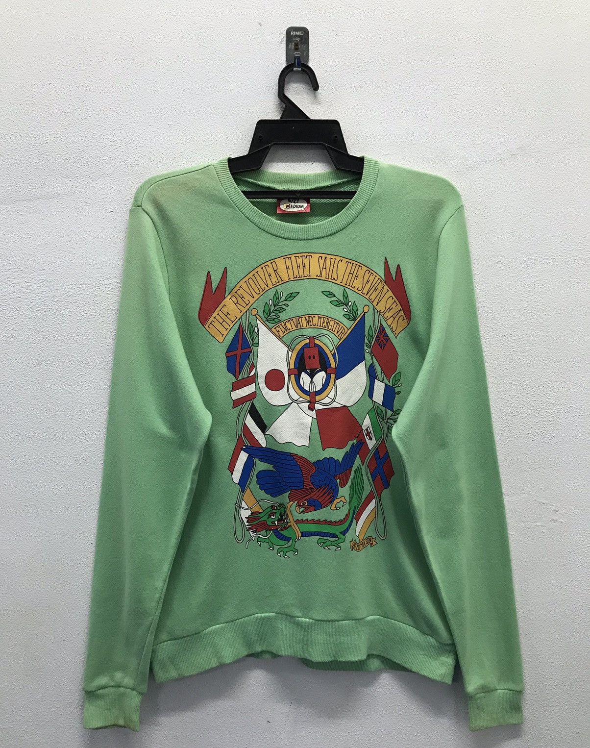 Japanese Brand × Mtv × REVOLVE Vintage Mtv Revolve Made In Japan Sweatshirt Size US M / EU 48-50 / 2 - 1 Thumbnail