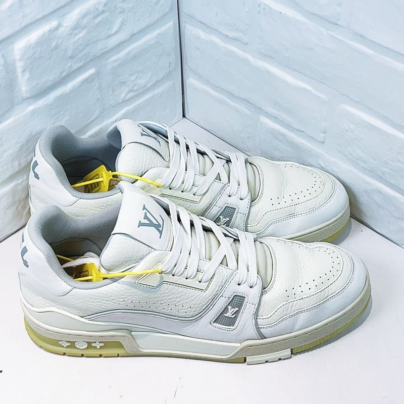 Louis Vuitton Louis Vuitton Trainer White Low Top Fashion Sneakers -2508 Size US 9.5 / EU 42-43 - 6 Thumbnail