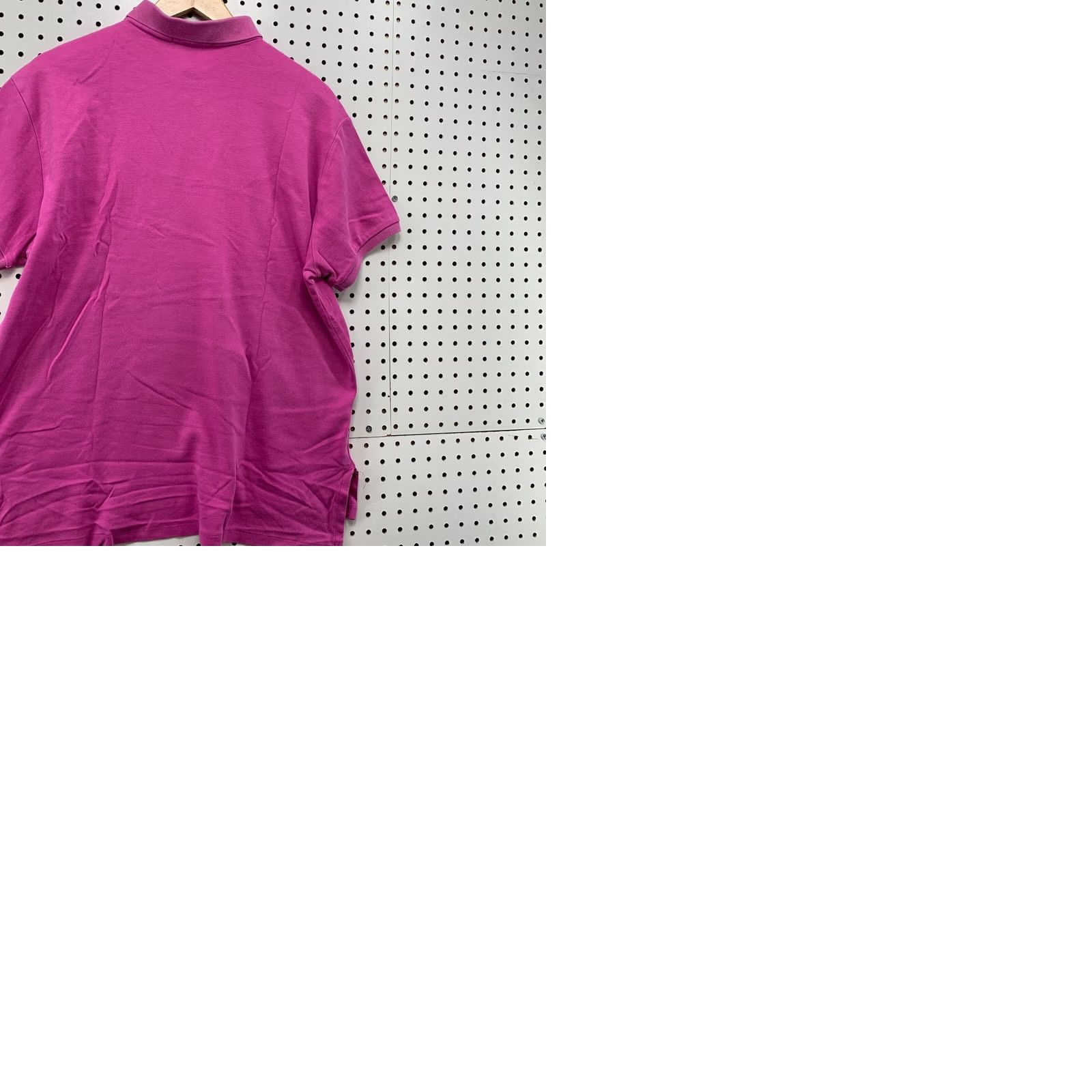 Polo Ralph Lauren Polo Ralph Lauren Polo Shirt Adult Large Pink Green Pony Short Sleeve Mens Size US L / EU 52-54 / 3 - 10 Thumbnail