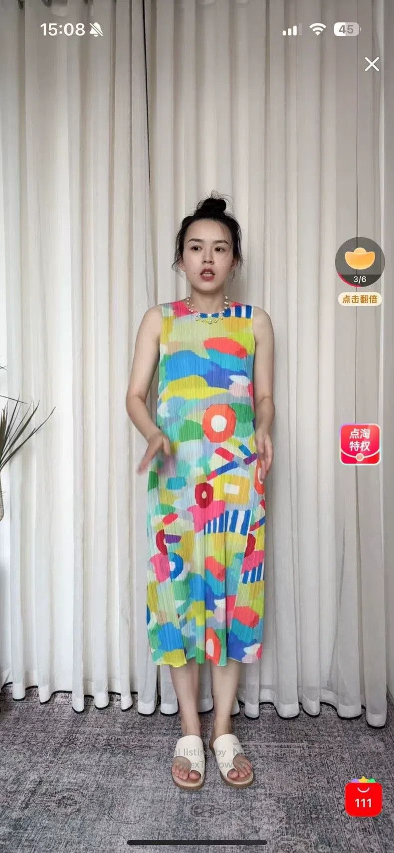 Issey Miyake Issey Miyake Green Candy Dress Size XL / US 12-14 / IT 48-50 - 4 Thumbnail