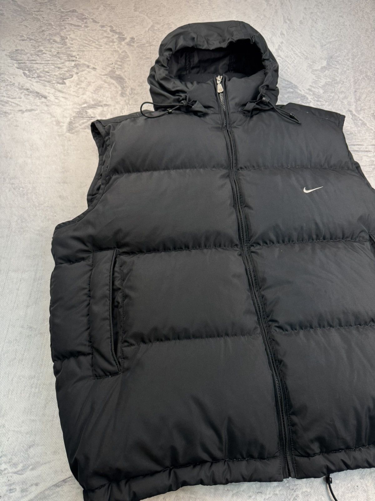 Nike × Nike ACG NIKE PUFFER DOWN BASIC LOGO WHITE OVERSIZE VEST Size US L / EU 52-54 / 3 - 3 Thumbnail