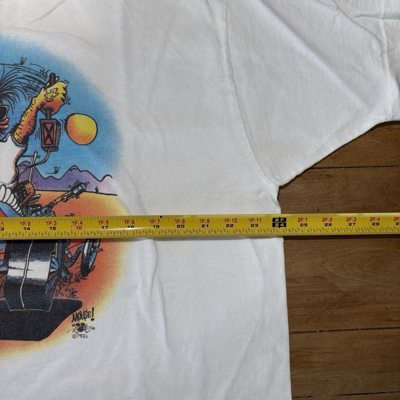 Vintage Vintage 90s Stanley Mouse Mothers Worry T-Shirt XXL RARE Size US XXL / EU 58 / 5 - 7 Thumbnail