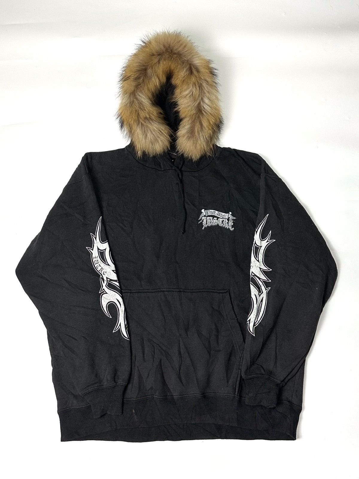 Hysteric Glamour Fur hoodie skulls tribal ifsix lgb style Size US L / EU 52-54 / 3 - 4 Thumbnail