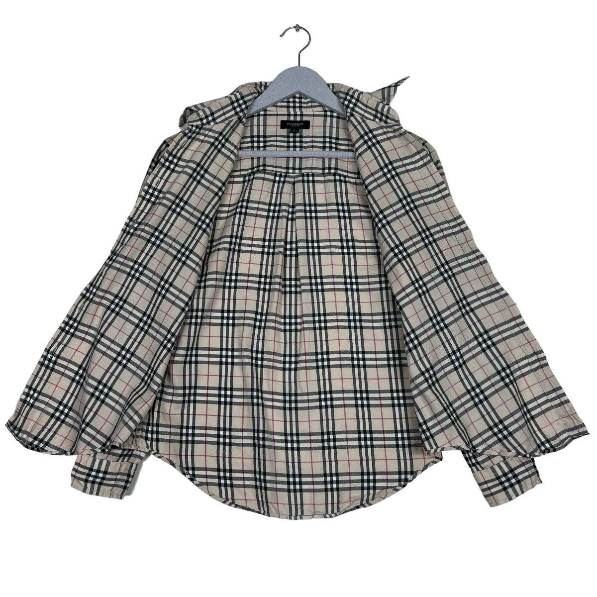 Burberry 🔥 VINTAGE BURBERRY NOVA CHECK SHIRTS Size S / US 4 / IT 40 - 12 Thumbnail