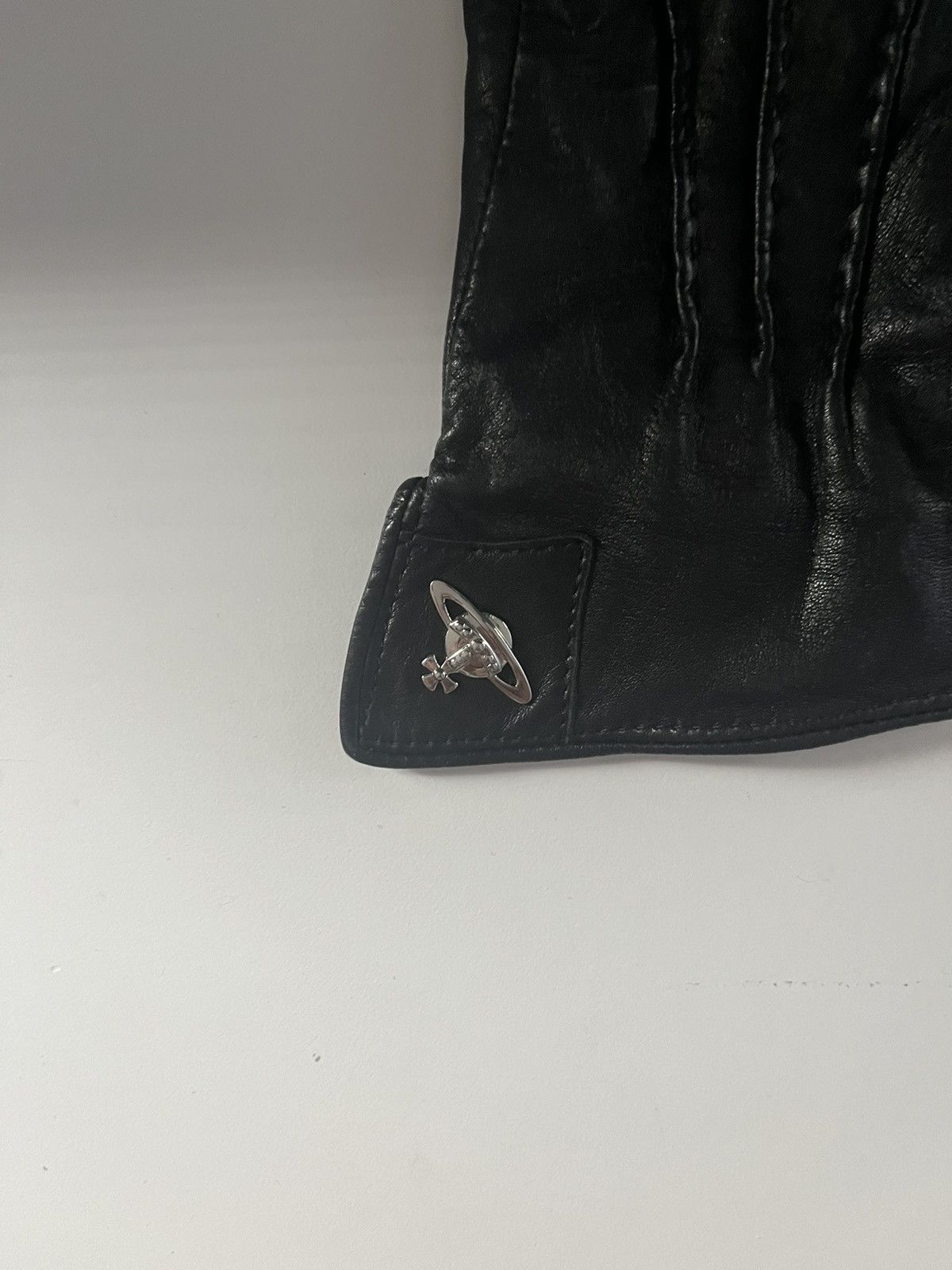 Designer × Vivienne Westwood Vivienne Westwood Lamb Skin Gloves Size ONE SIZE - 5 Thumbnail