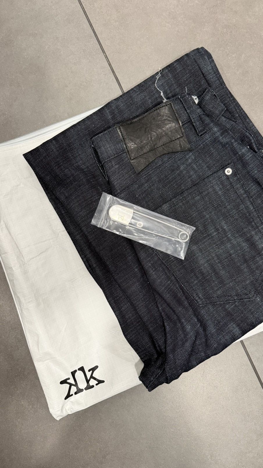 K-Two Studios ktwo studios 18oz slub heavy denim loose | Grailed
