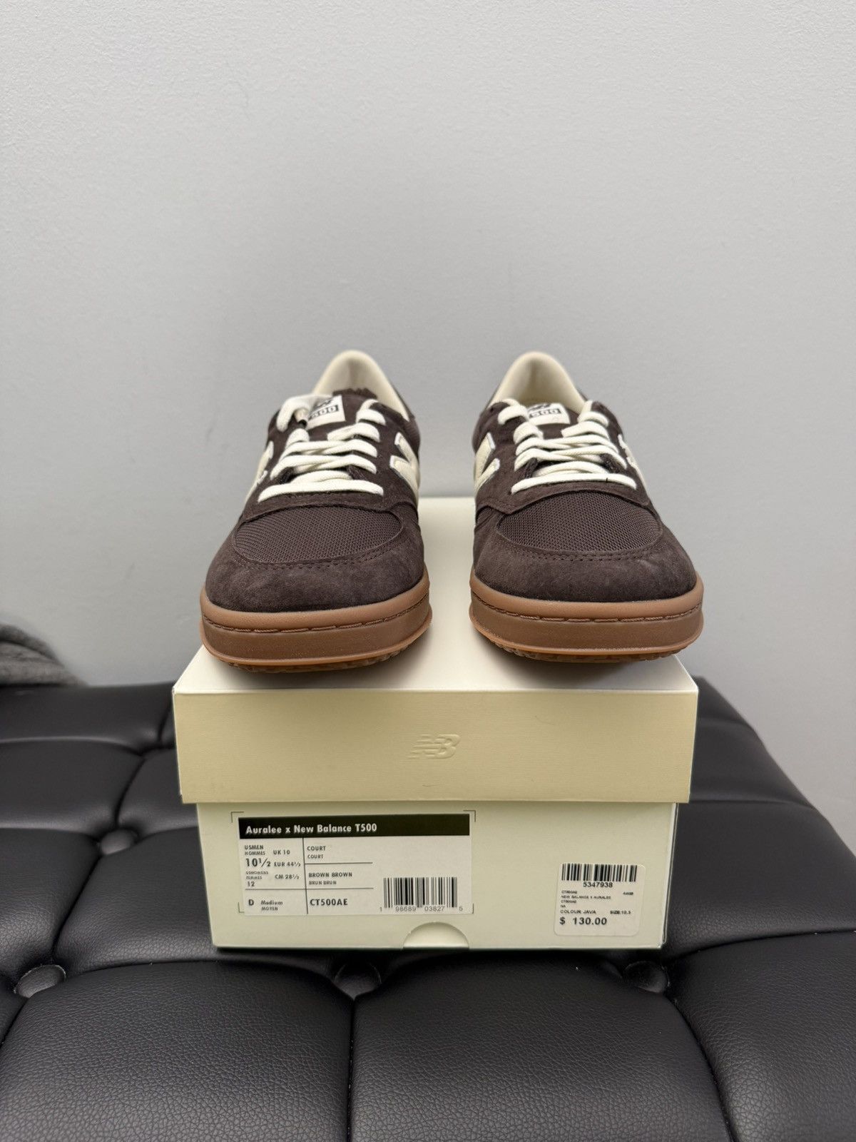 Auralee × New Balance [NEW] Auralee x New Balance T500 Vintage Brown Size US 10.5 / EU 43-44 - 2 Thumbnail
