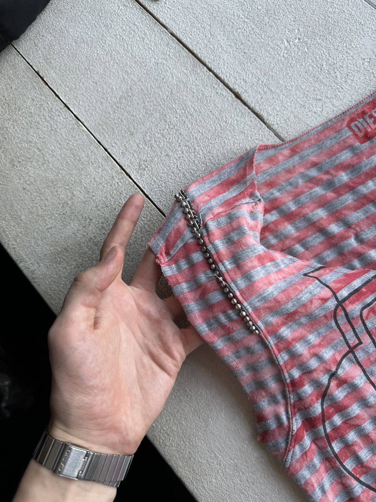 Diesel IFSIXWASNINE🚨Y2K Diesel Tank Top 2000s Style AVANT GARDE Size M / US 6-8 / IT 42-44 - 5 Thumbnail