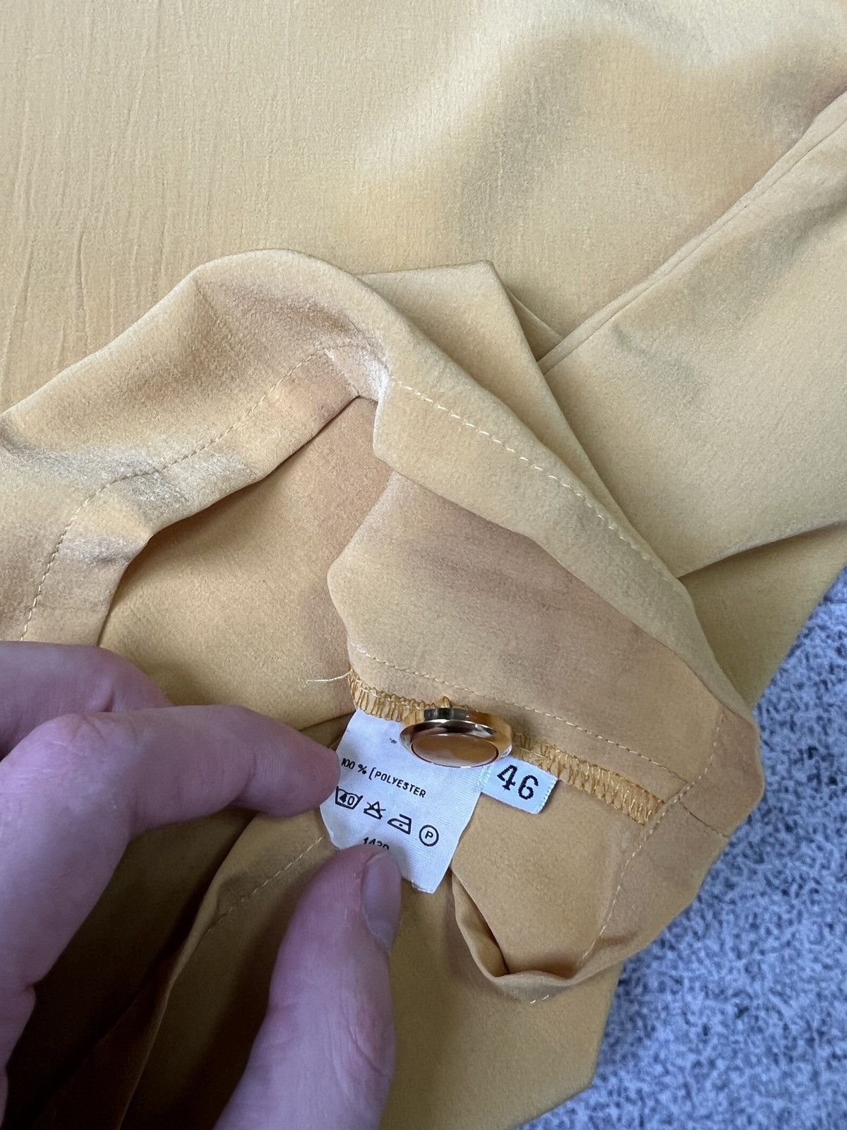Designer × Vintage Vintage Weinberg Paris Womens Luxury Shirt Size XL / US 12-14 / IT 48-50 - 9 Thumbnail