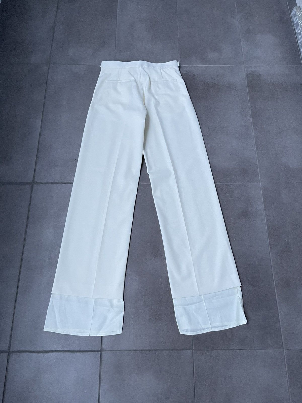 Maison Margiela !DS! SS23 Maison Margiela High Waisted Flared Trousers Size 27" / US 4 / IT 40 - 11 Thumbnail
