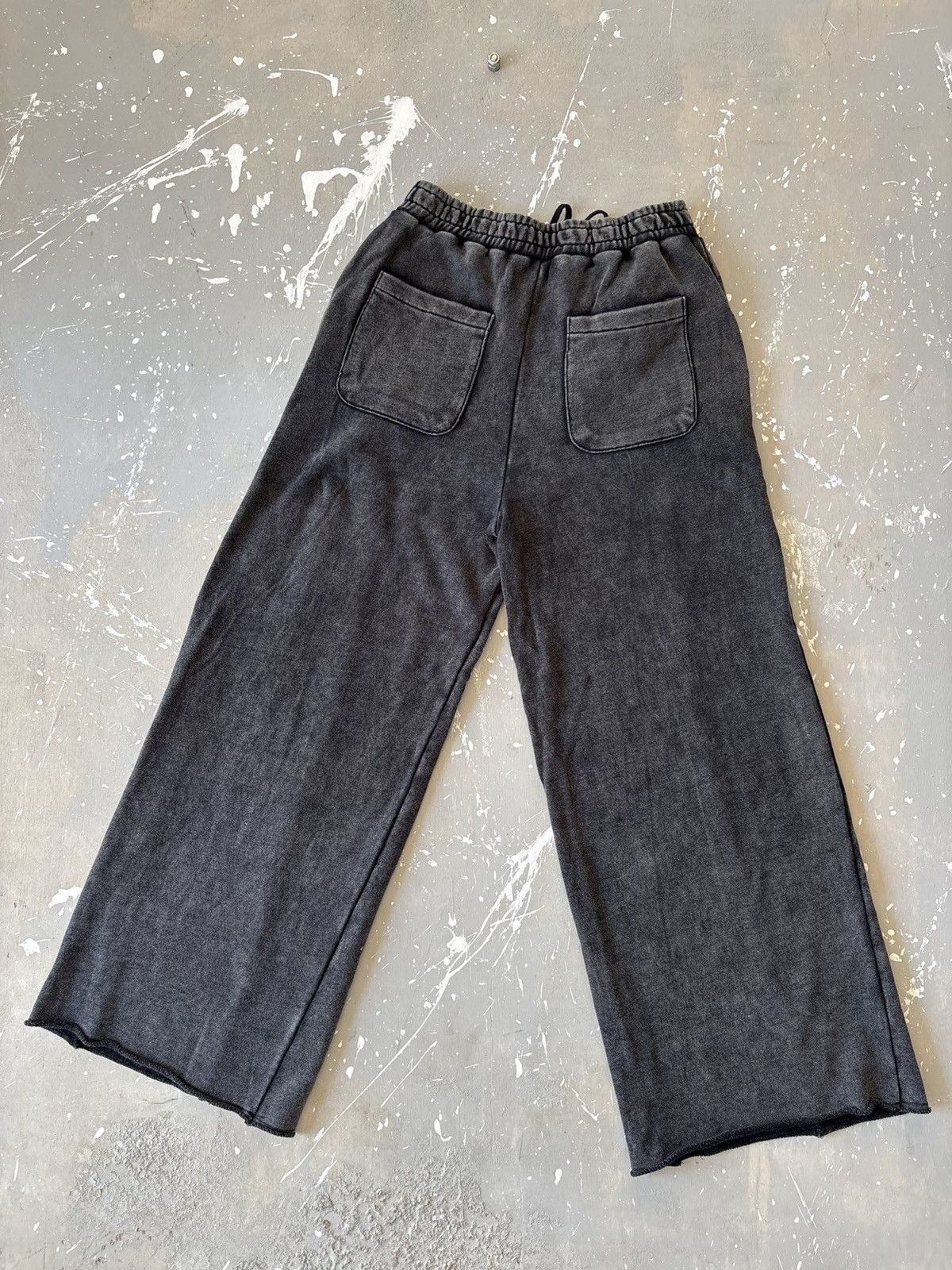 Japanese Brand Jeanasis Y2k Faded Washed Sweatpants LGB If Six Was Nine Size US 30 / EU 46 - 9 Thumbnail