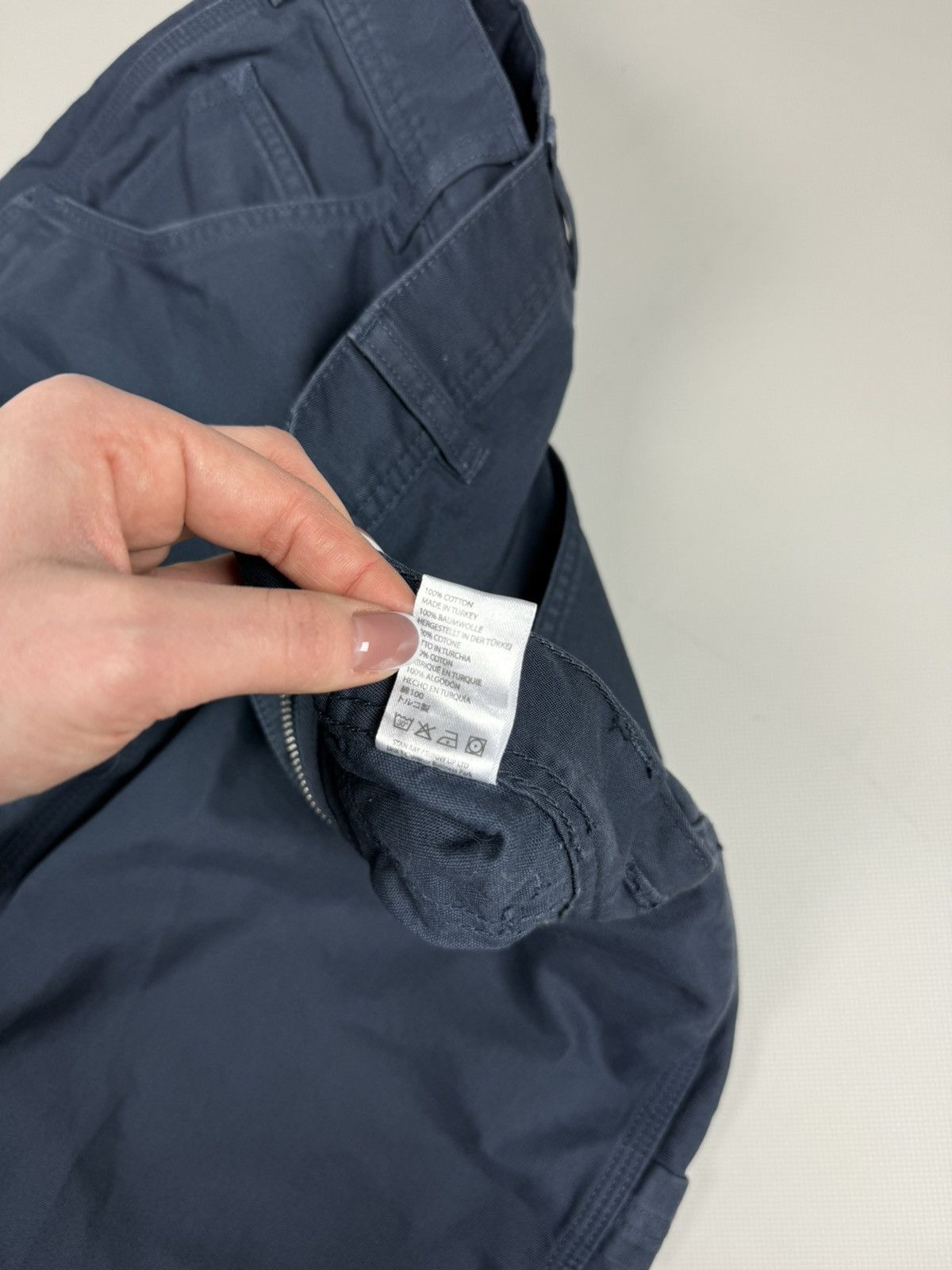 Stan Ray Stan Ray Men’s Workwear Carpenter Cargo Denim Pants Jeans Size US 28 / EU 44 - 15 Thumbnail