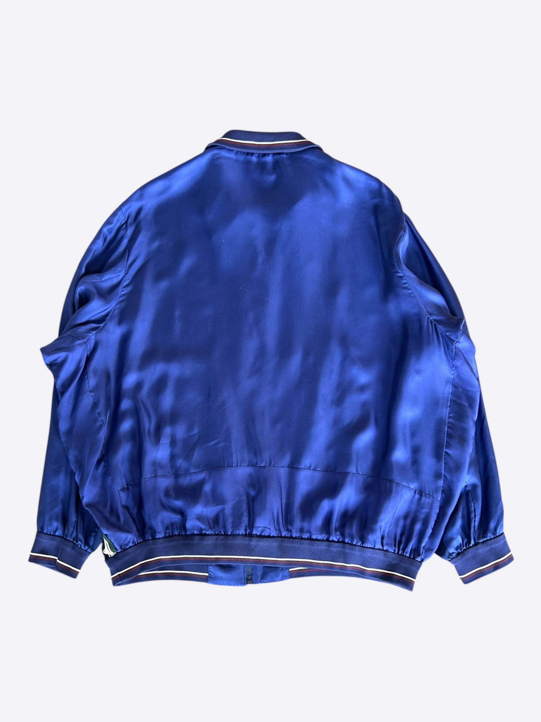 Prada Prada Blue & White Logo Track Jacket Size US XXL / EU 58 / 5 - 2 Thumbnail