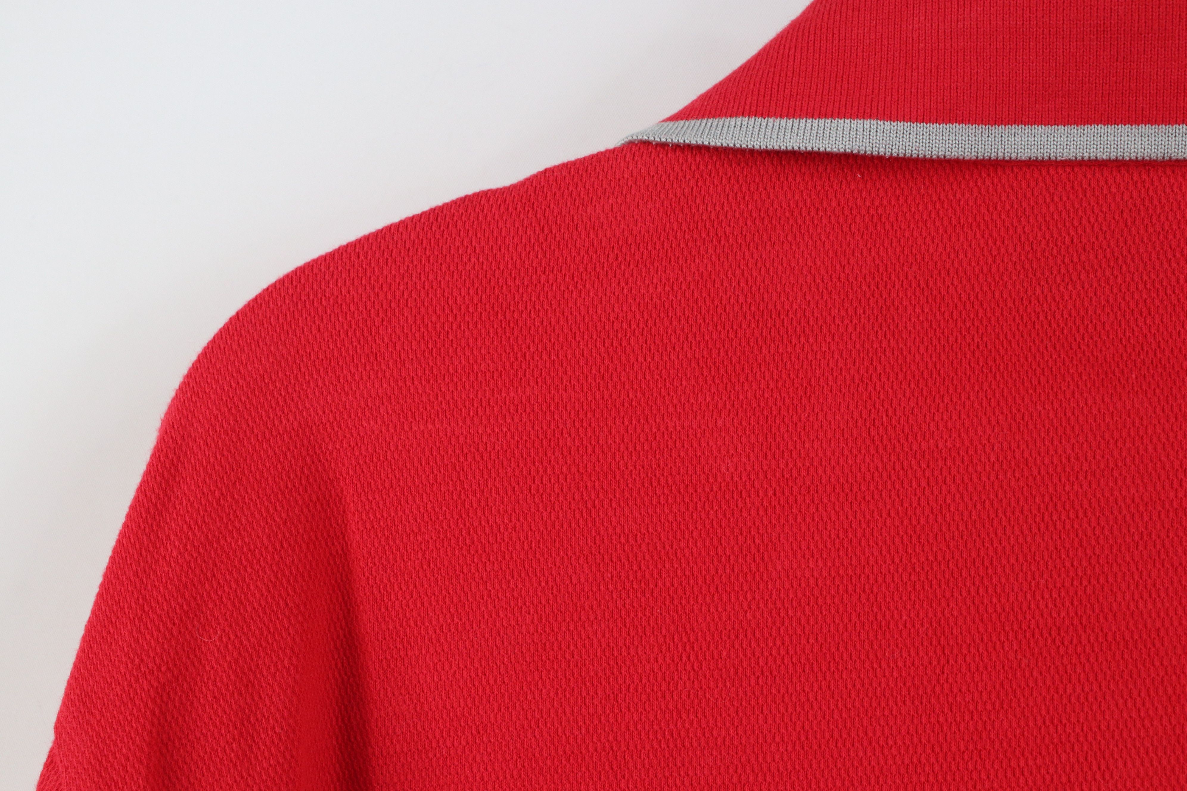 Nike Vintage Nike Knit Ohio State University Golf Polo Shirt Red Size US L / EU 52-54 / 3 - 11 Thumbnail