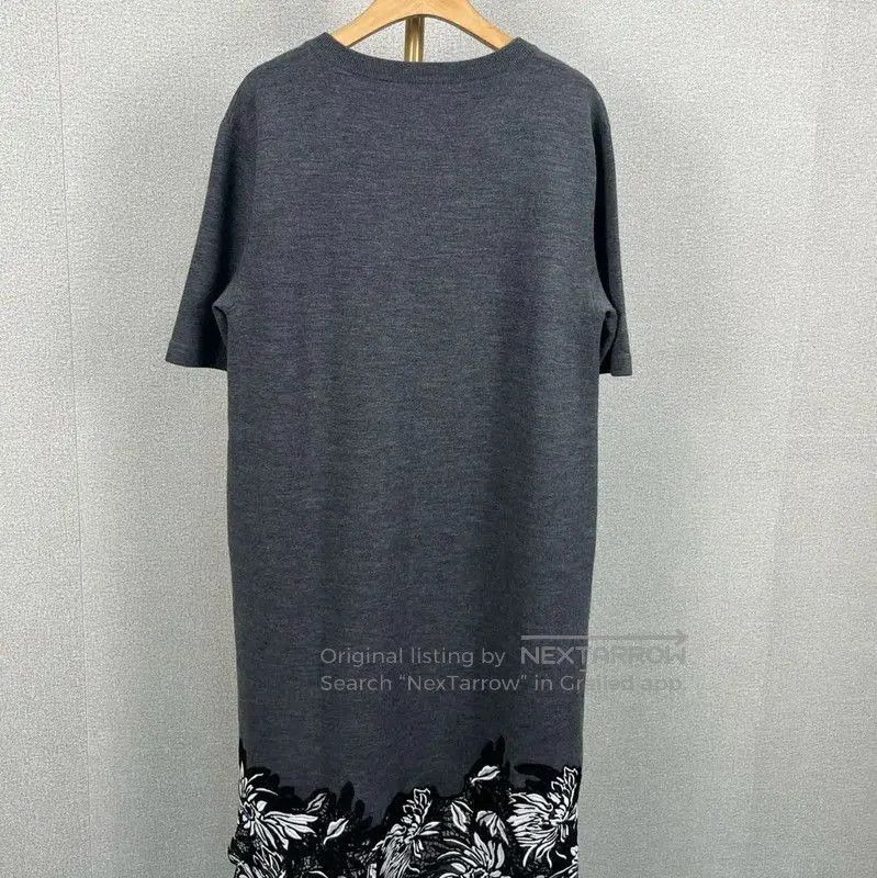 Louis Vuitton Louis Vuitton Grey Wool Women's Dress . Size S / US 4 / IT 40 - 2 Thumbnail