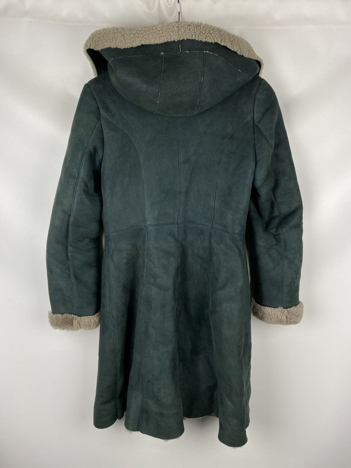 Vintage Vintage Avant-garde ladies shearling fur leather coat jacket Size S / US 4 / IT 40 - 9 Thumbnail