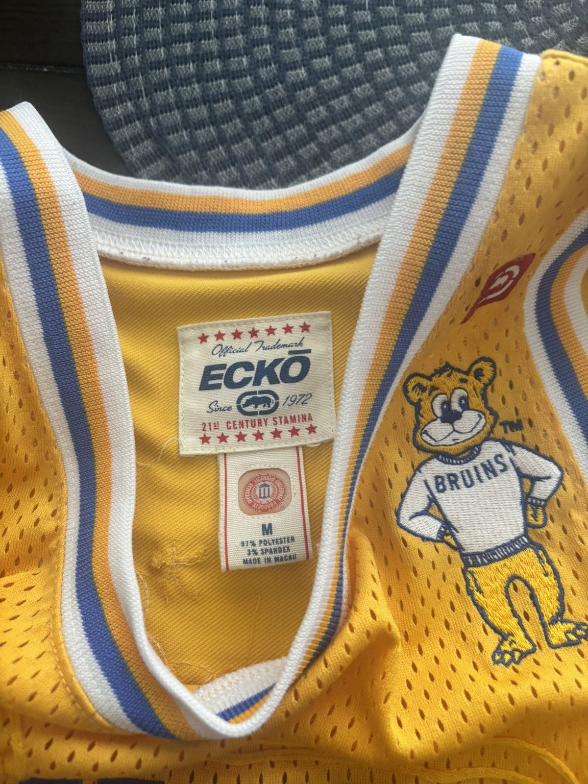 Ecko Unltd. × NBA UCLA Bruins Ecko Basketball Jersey Gold Medium Size US M / EU 48-50 / 2 - 2 Thumbnail