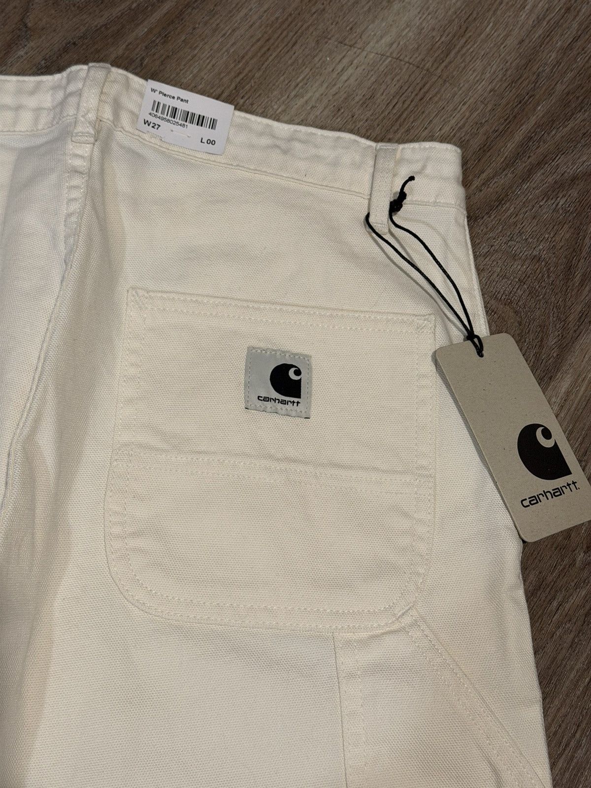Carhartt Wip Women’s Carhartt WIP Pierce Pant Canvas Size 27 NEW Size 27" / US 4 / IT 40 - 1 Thumbnail