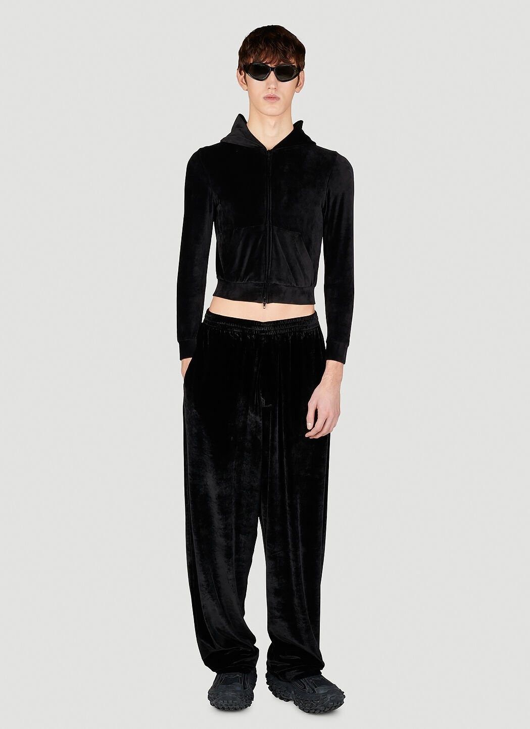Balenciaga o1mt1gz0325 Baggy Pant in Black Size US 28 / EU 44 - 3 Thumbnail
