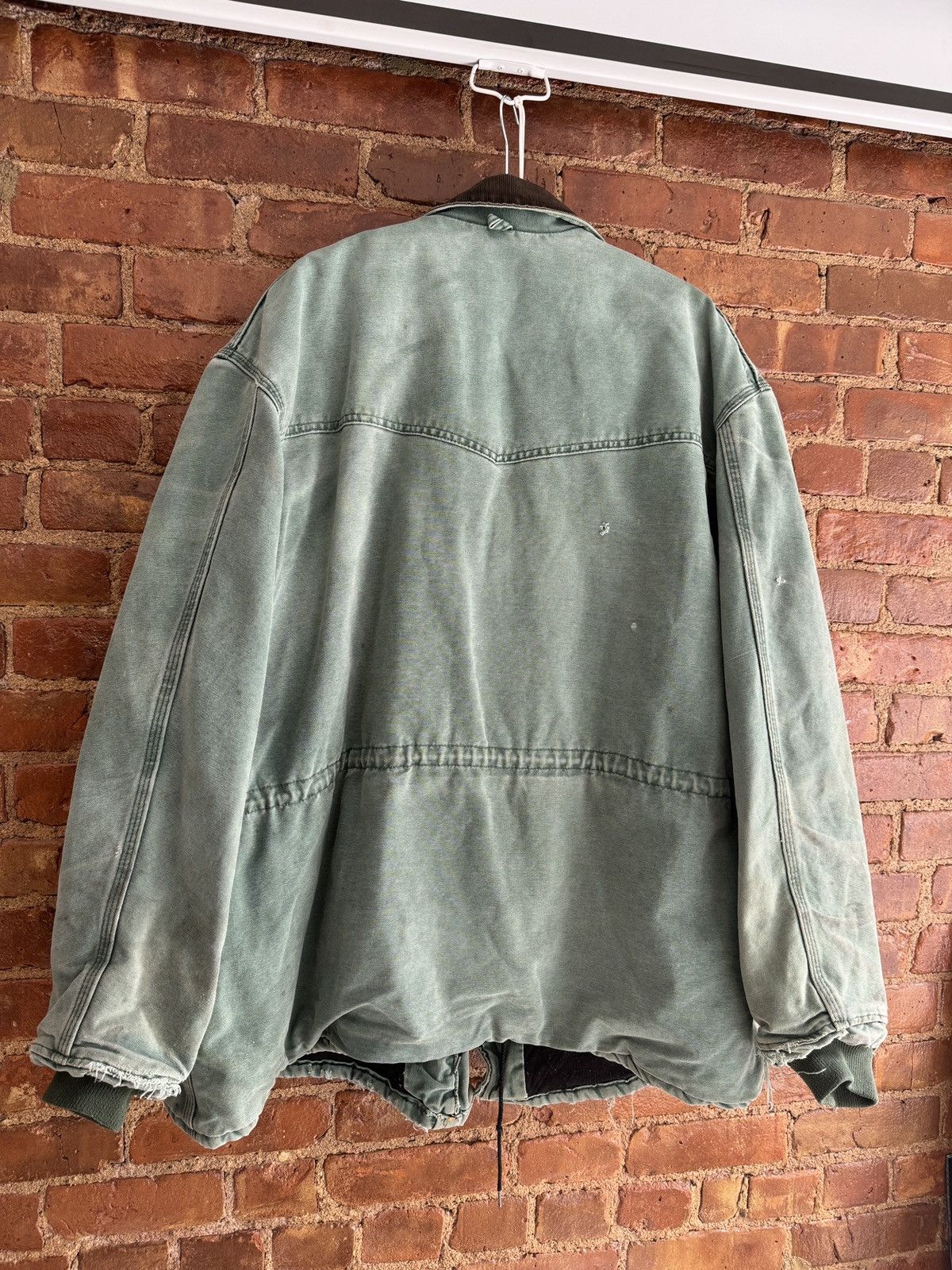 Carhartt Carhartt Green Faded Thrashed Size US XL / EU 56 / 4 - 4 Thumbnail
