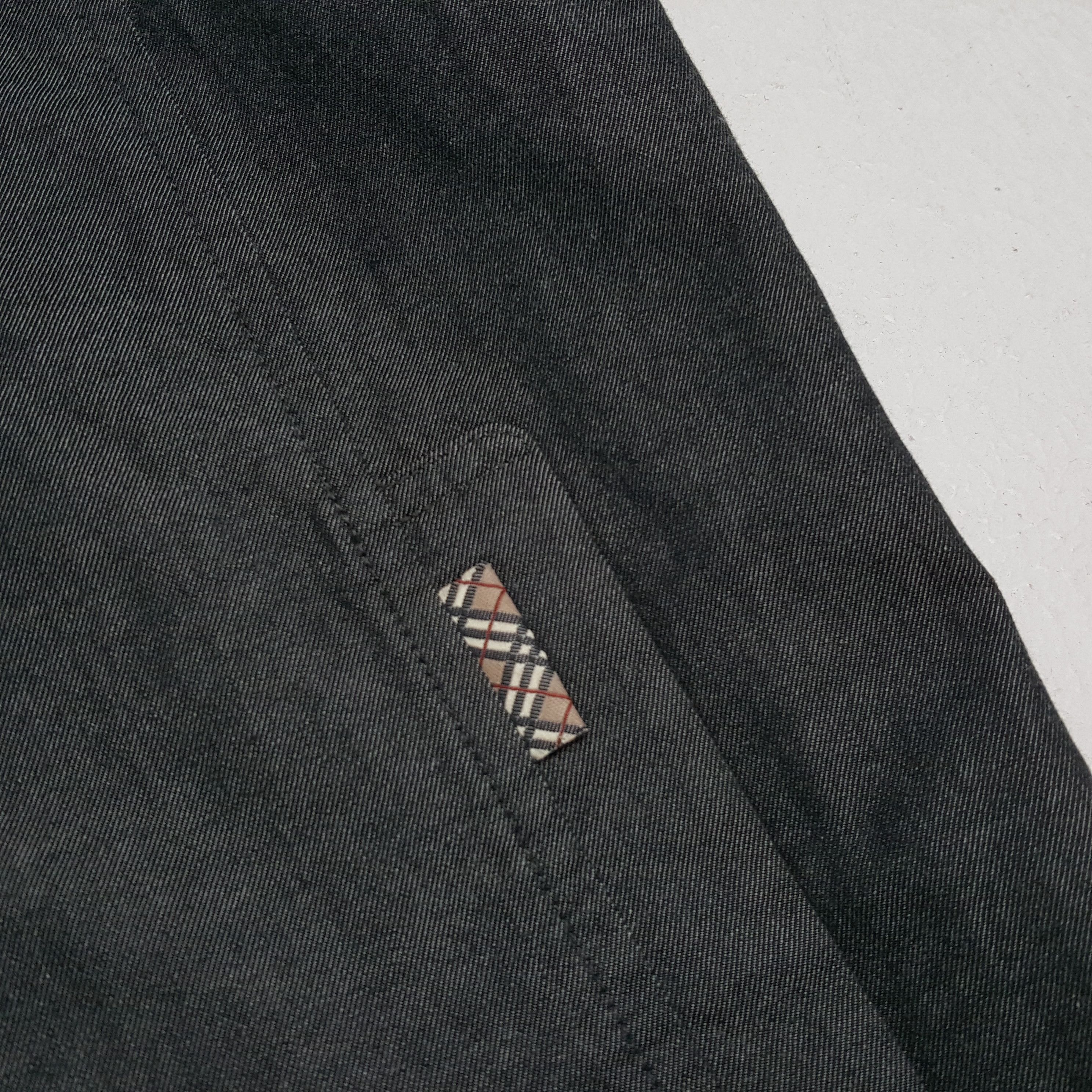 Burberry × Vintage BURBERRY LONDON Fashion Style Custom Art Jacket Size US L / EU 52-54 / 3 - 8 Thumbnail