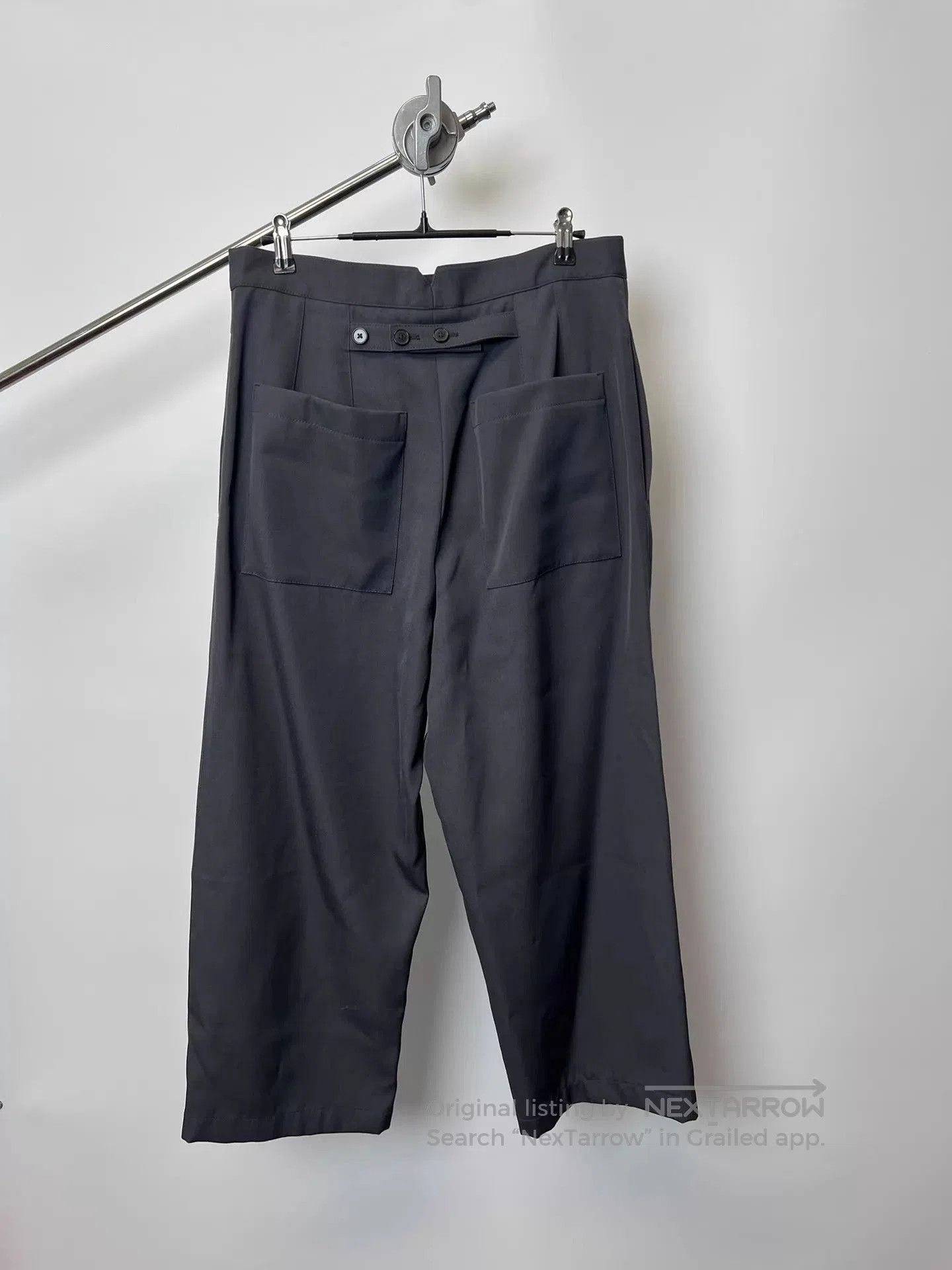 Jil Sander Black Cropped Pants Size 30. Size US 30 / EU 46 - 5 Thumbnail
