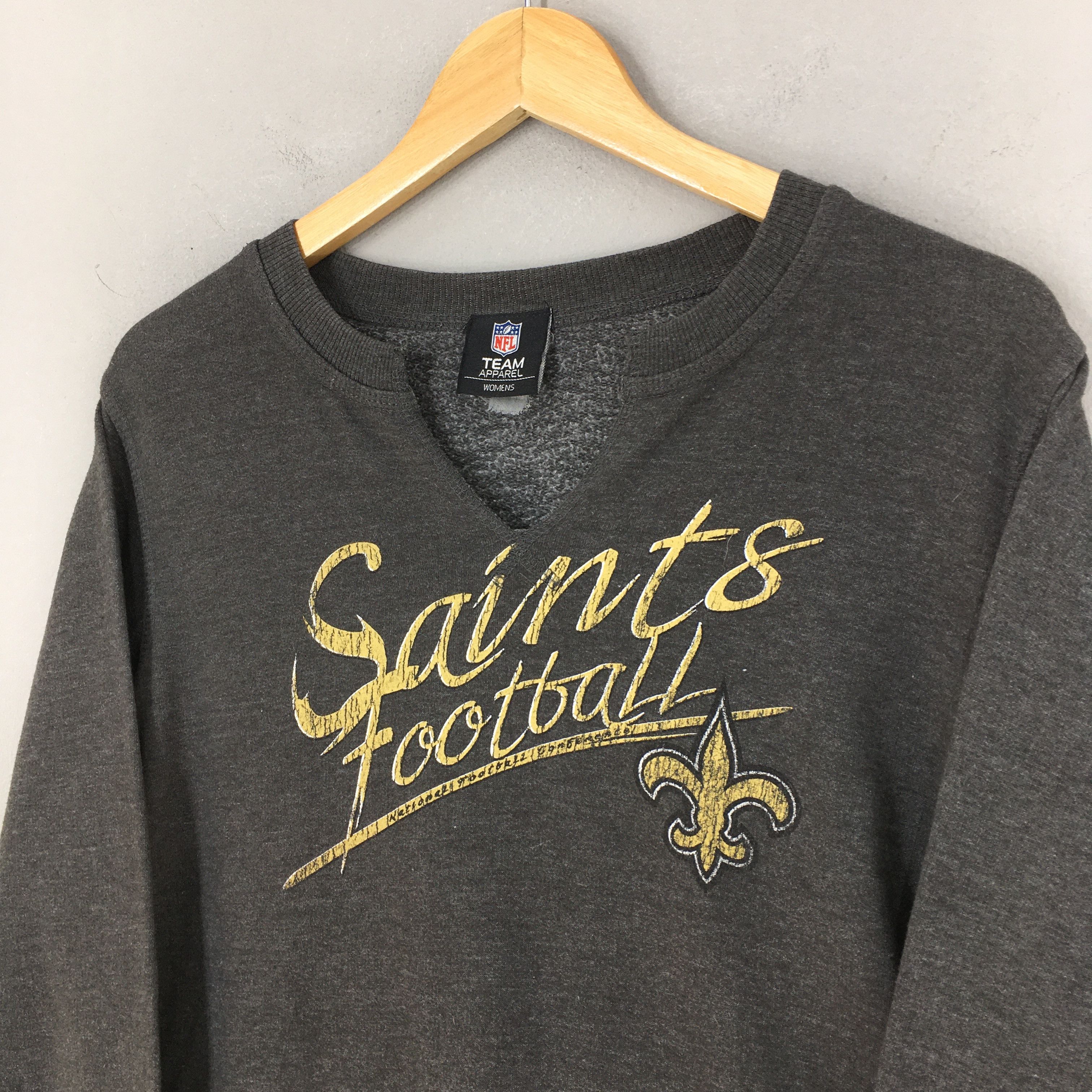 Nike New Orleans Saints Football NFL Women Sweatshirt Medium Size M / US 6-8 / IT 42-44 - 3 Thumbnail