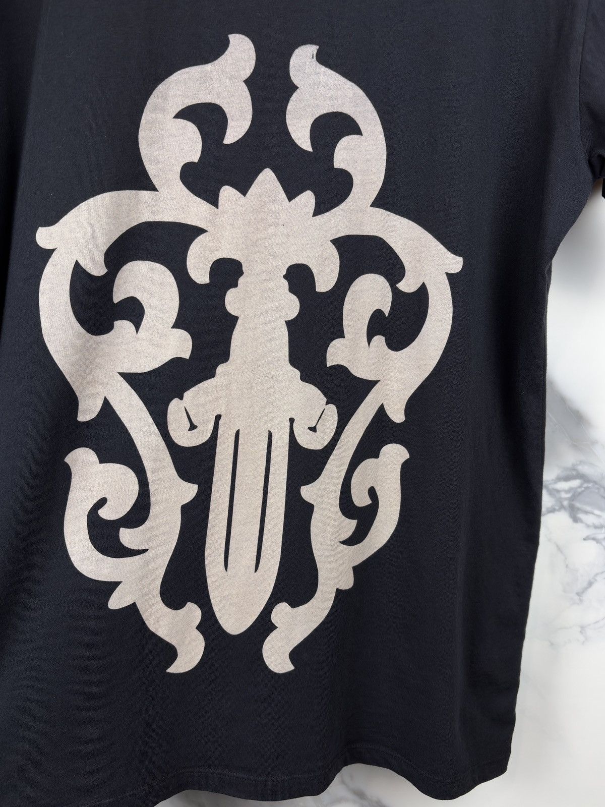 Chrome Hearts Chrome Hearts Vintage Vine Dagger T Bar Logo Tshirt Size US L / EU 52-54 / 3 - 2 Thumbnail