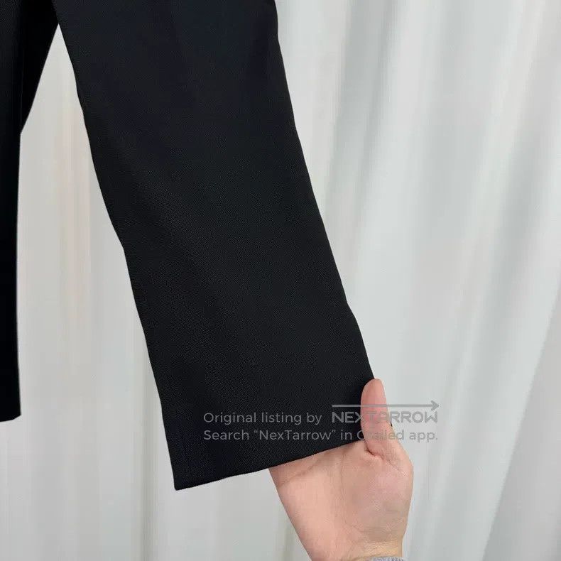 Gucci Gucci Black plaid stitched three-point trousers Size US 38 / EU 54 - 4 Thumbnail