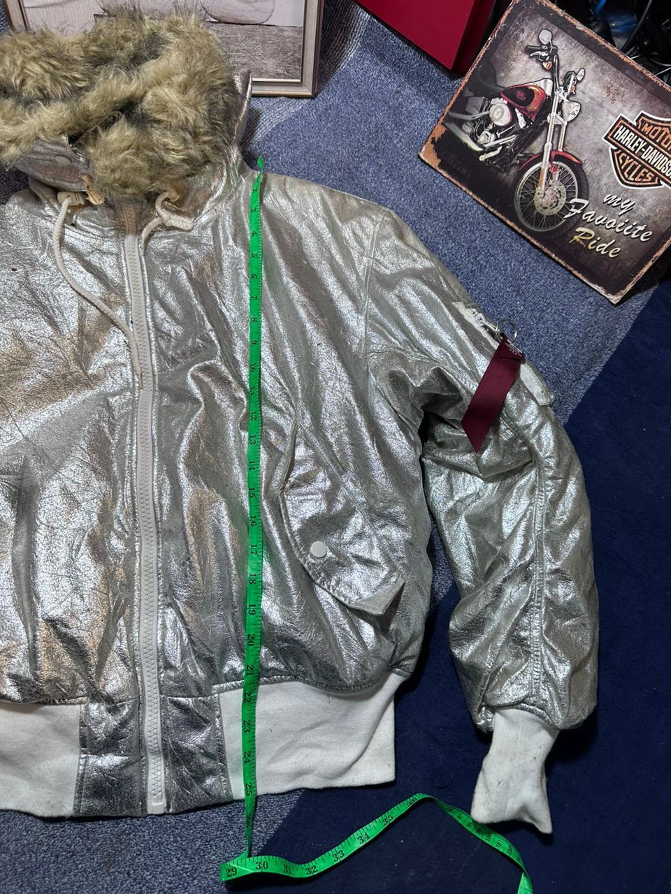 Alpha Industries ALPHA INDUSTRIES N-2B Metallic Bomber Jacket Size US M / EU 48-50 / 2 - 9 Thumbnail