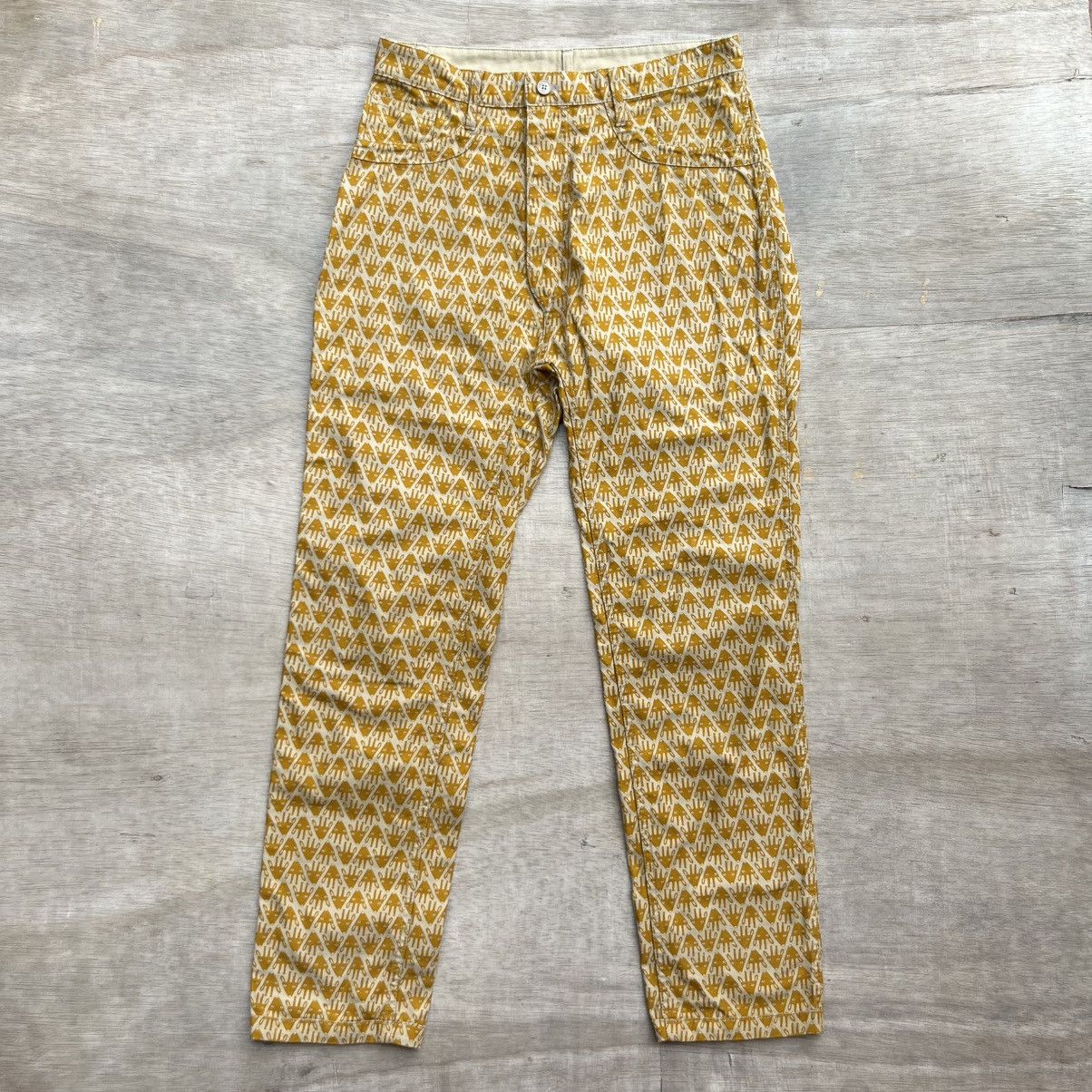 Issey Miyake × Ne-Net × mercibeaucoup NENET REVERSIBLE PRINT LOMG PANTs Size 30" / US 8 / IT 44 - 1 Thumbnail