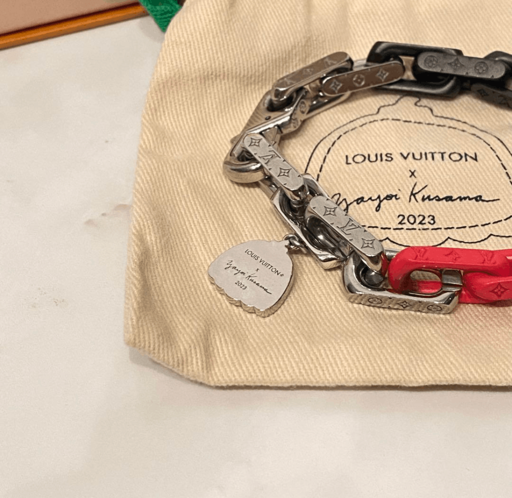 Louis Vuitton Louis Vuitton Yayoi Kusama LV YK Necklace Bracelet Set of 2 Size ONE SIZE - 4 Thumbnail