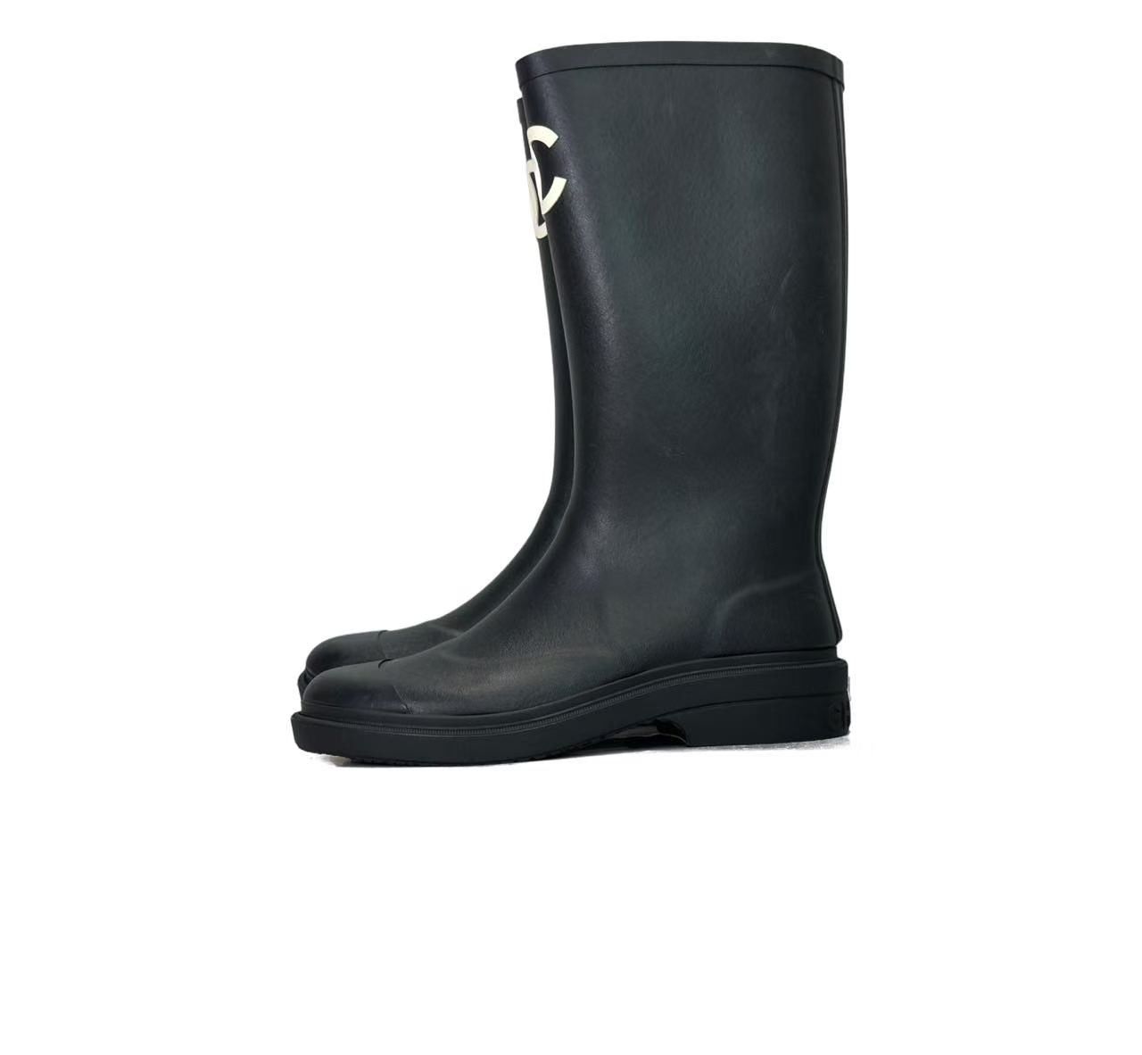 Chanel Chanel Retro Black Boots 38 Women Size US 8 / IT 38 - 3 Thumbnail