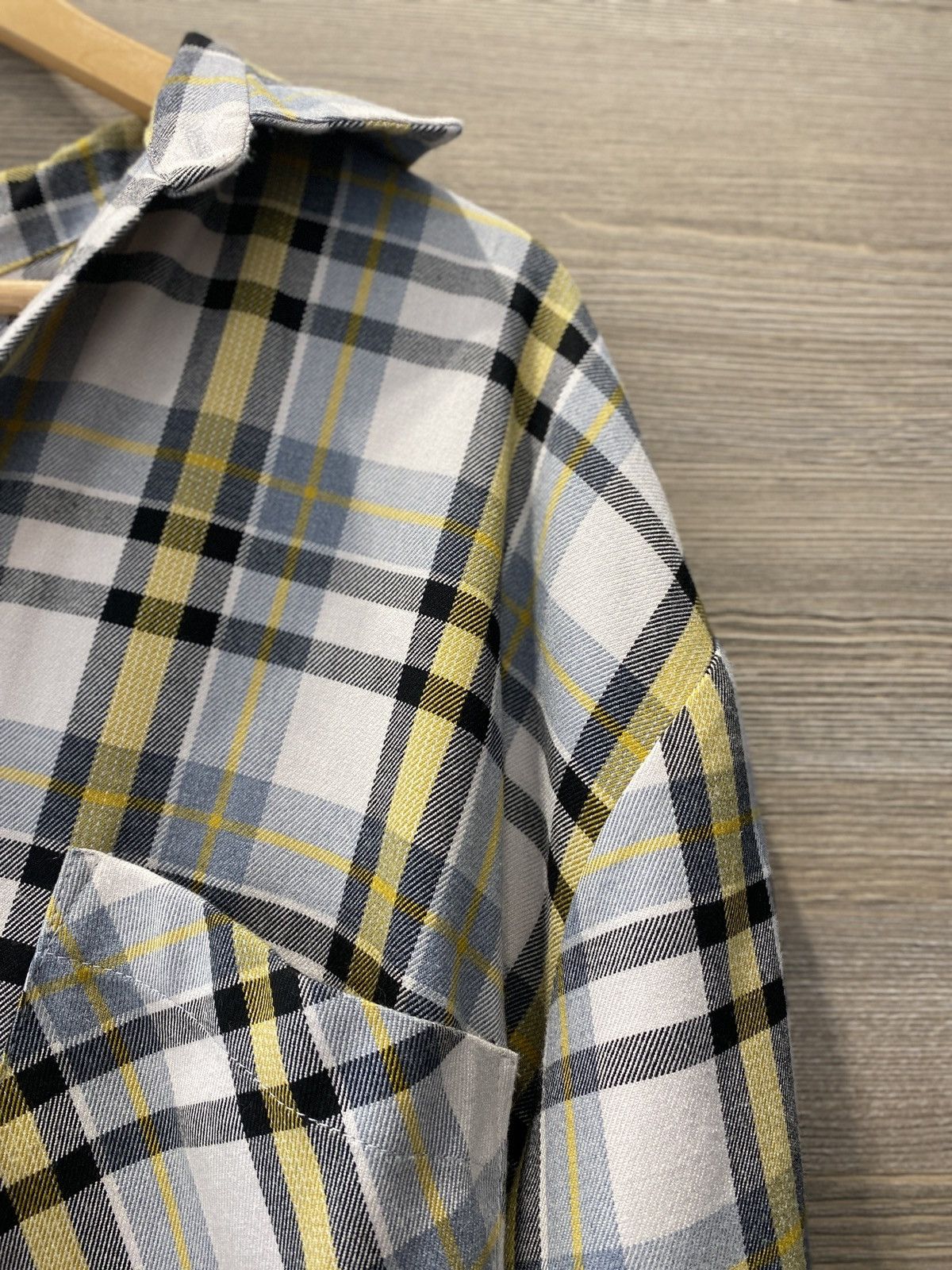 Japanese Brand × R13 R13 Style Plaid Button Down Shirt in Cotton Size M / US 6-8 / IT 42-44 - 3 Thumbnail