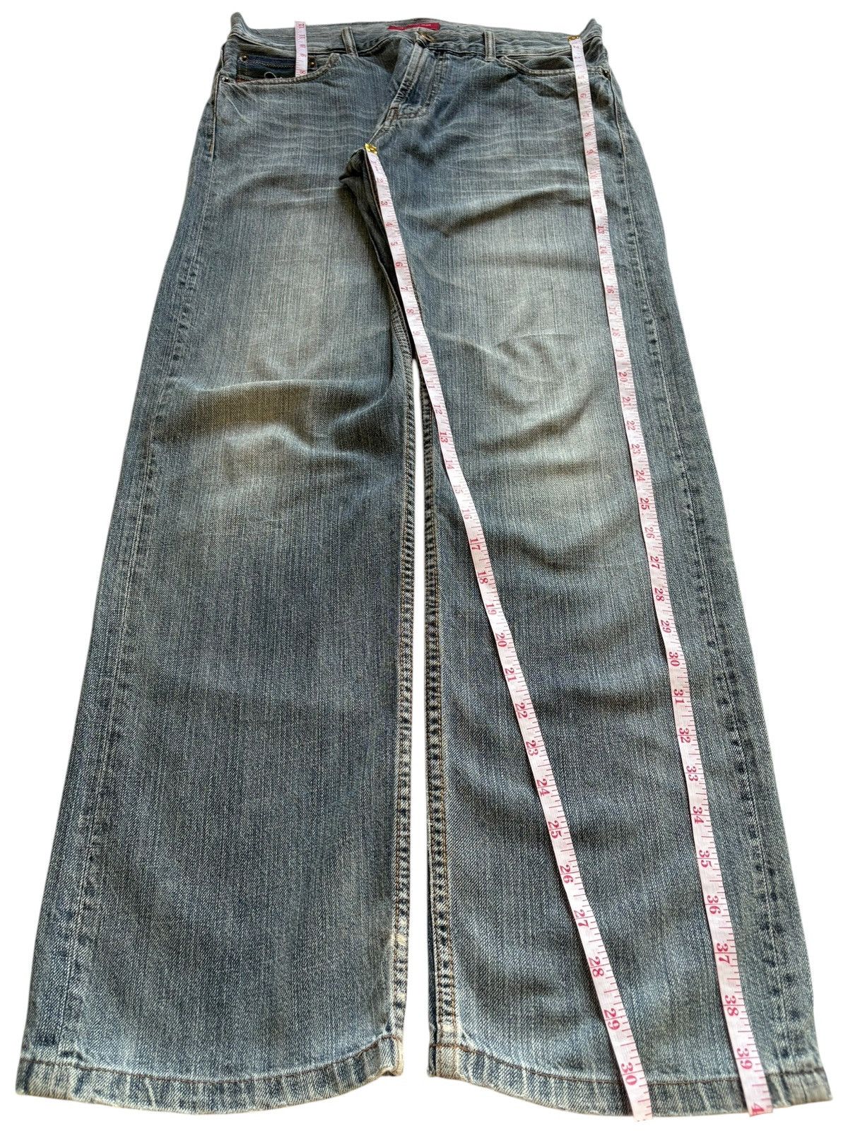 Japanese Brand Vintage Japanese Brand Mud Wash Distress Rip Jeans Size US 32 / EU 48 - 14 Thumbnail