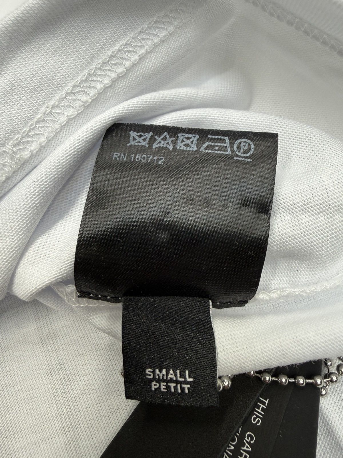 Amiri Ma Bar Club Tee White. BNWT. RRP £440 Size US S / EU 44-46 / 1 - 7 Thumbnail
