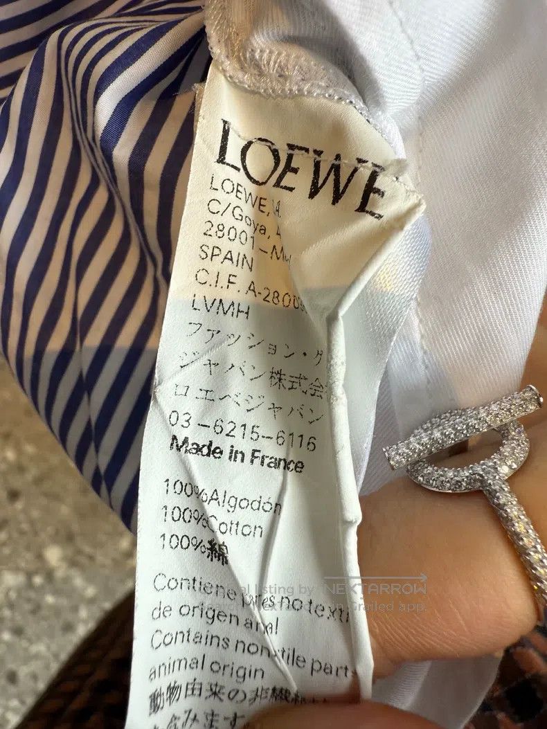 Loewe Loewe Long Shirt Jacket Size S / US 4 / IT 40 - 4 Thumbnail