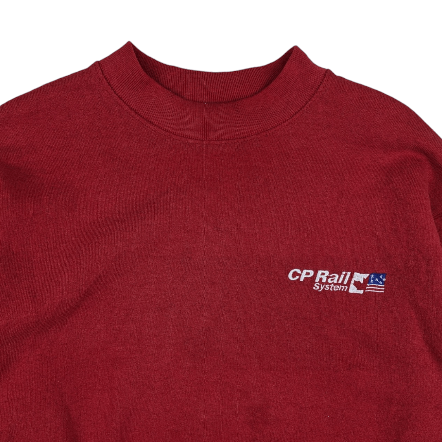 Fruit Of The Loom Vintage 90's FOTL Canada CP Rail System Jumper Sweatshirt Size M / US 6-8 / IT 42-44 - 4 Thumbnail