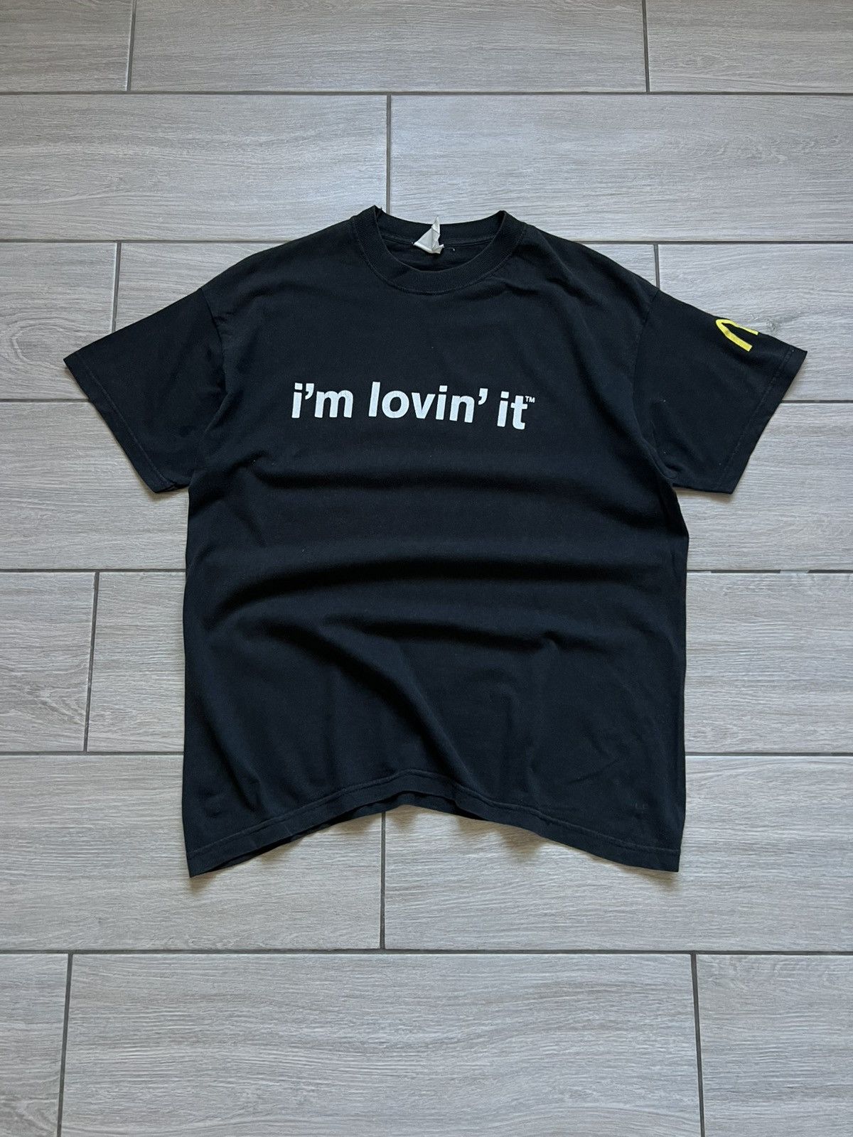 Vintage Vintage 00s ADULT " IM LOVIT IT McDonald " Size US M / EU 48-50 / 2 - 3 Thumbnail