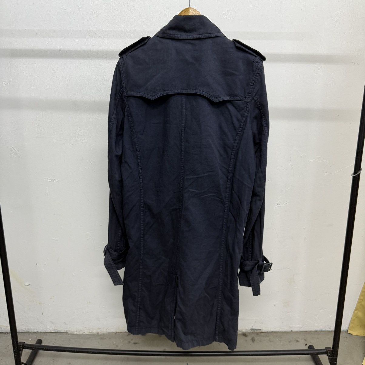 Issey Miyake Sunao Kuwahara Asymmetrical Button Double Breast Long Coat Size US M / EU 48-50 / 2 - 8 Thumbnail